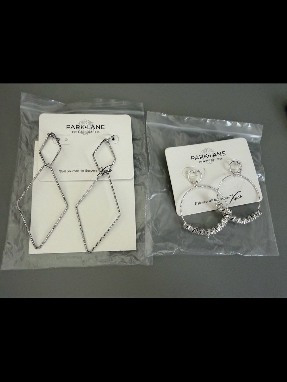 Park Lane Earring Lot, Silver